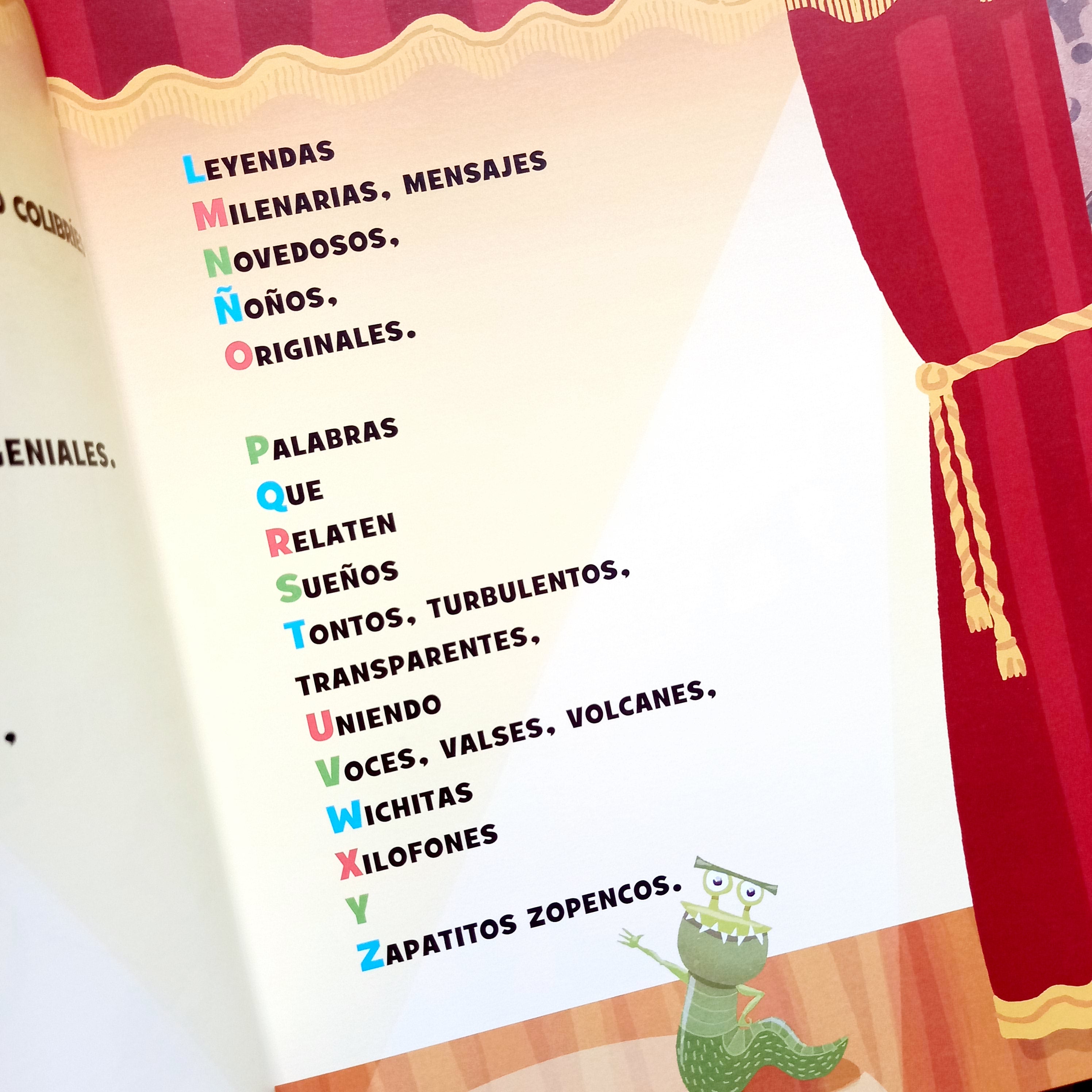Más letras que no sé qué! Más letras que no sé qué!
